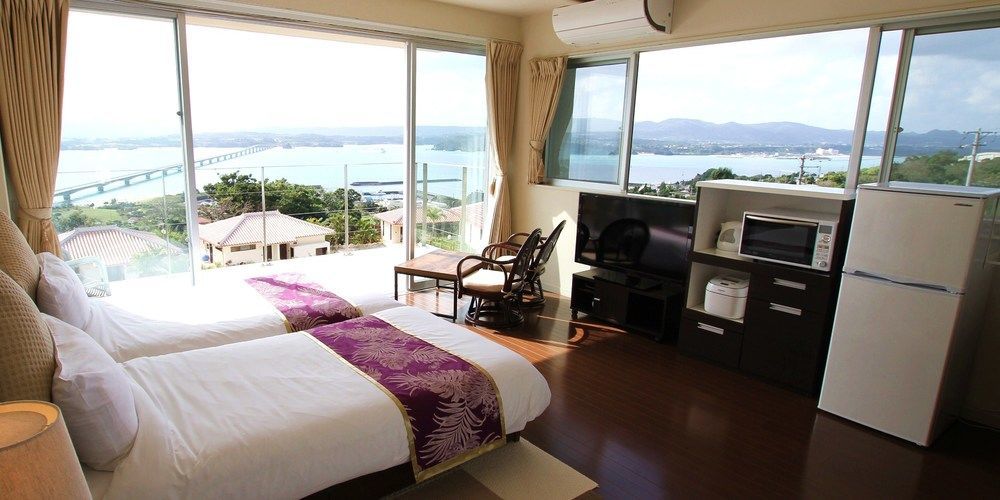 Ocean Hills Kouri Hotell Nakijin Eksteriør bilde
