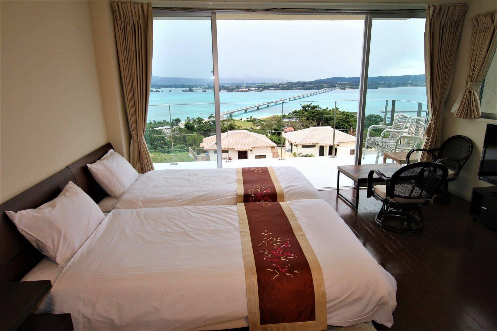 Ocean Hills Kouri Hotell Nakijin Eksteriør bilde